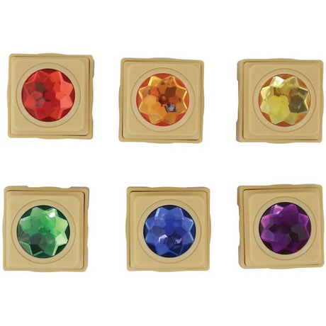 Masterkidz STEM Wall Gem Stones - 72 Pieces - Modern Teaching Aids NZ