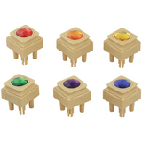 Masterkidz STEM Wall Gem Stones - 72 Pieces - Modern Teaching Aids NZ