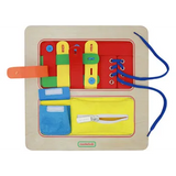 Masterkidz - Lacing & Weaving Board 28cm - Modern Teaching Aids NZ