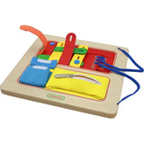 Masterkidz - Lacing & Weaving Board 28cm - Modern Teaching Aids NZ