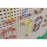 Masterkidz STEM Wall Lacing Pegs - 200 Pieces - Modern Teaching Aids NZ