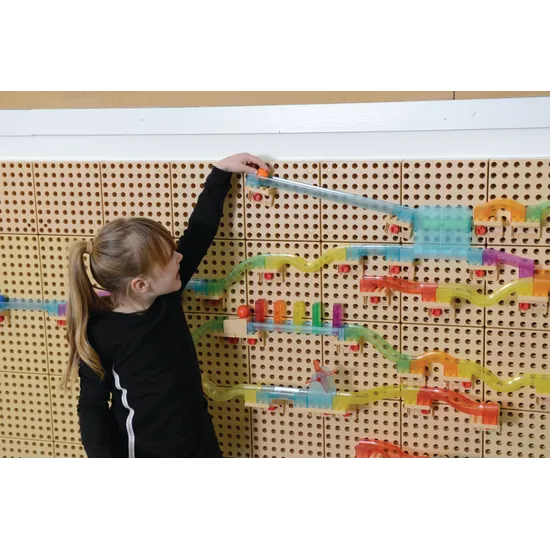 Masterkidz STEM Wall Kinetic Ball Trax 120 Pc - Modern Teaching Aids NZ