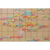 Masterkidz STEM Wall Kinetic Ball Trax 120 Pc - Modern Teaching Aids NZ