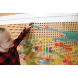 Masterkidz STEM Wall Kinetic Ball Trax 120 Pc - Modern Teaching Aids NZ