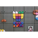 Masterkidz STEM Wall Geometric Shapes - 256 Pieces - Modern Teaching Aids NZ