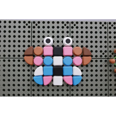 Masterkidz STEM Wall Pastel Geometric Shapes 256 Pieces - Modern Teaching Aids NZ