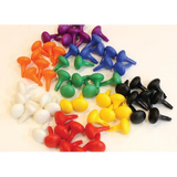 128 Piece Jumbo Pegs (8 Colours) - Pack I