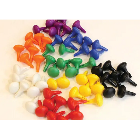 128 Piece Jumbo Pegs (8 Colours) - Pack I