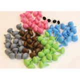 128 Piece Jumbo Pegs (6 Colours) - Pack II