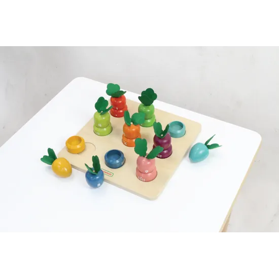 Masterkidz Learning Carrot Farm - 1-9 Numbers, Numeracy Play - Modern Teaching Aids NZ