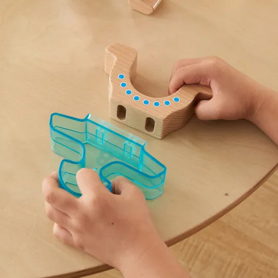 Translucent Stacking Maths People 10 pc - Modern Teaching Aids NZ