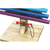 Outdoor Rainbow Chimes Tower - Modern Teaching Aids NZ