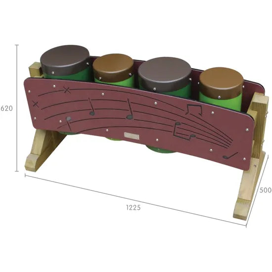 Outdoor Playground Drums