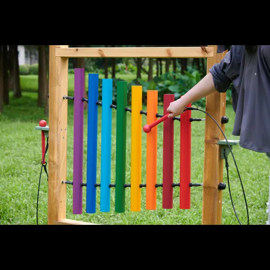 Outdoor Rainbow Chimes - Modern Teaching Aids NZ
