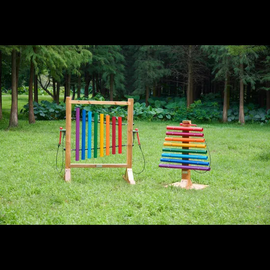 Outdoor Rainbow Chimes - Modern Teaching Aids NZ