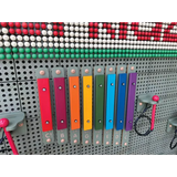 STEM Wall - Outdoor Rainbow Xylophone Set