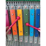 STEM Wall - Outdoor Rainbow Xylophone Set