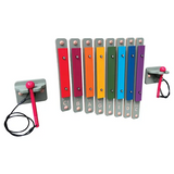 STEM Wall - Outdoor Rainbow Xylophone Set
