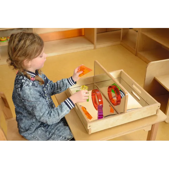 Masterkidz - Mirror Tray - Modern Teaching Aids NZ