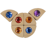 Masterkidz - Gemstone Blocks - 40 pieces - Modern Teaching Aids NZ