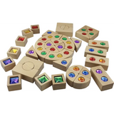 Masterkidz - Gemstone Blocks - 40 pieces - Modern Teaching Aids NZ