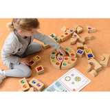 Masterkidz - Gemstone Blocks - 40 pieces - Modern Teaching Aids NZ