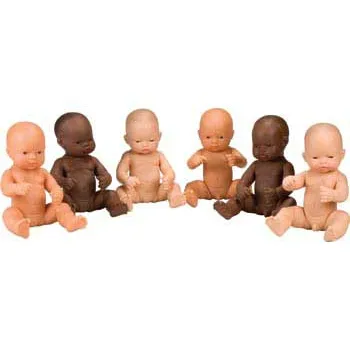 Baby Dolls - Set of 6 - 32cm Dolls - Modern Teaching Aids NZ