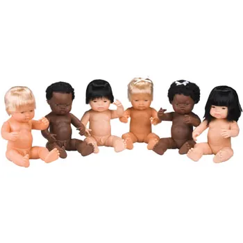 Baby Doll with Hair - Aboriginal Boy 38cm - Modern Teaching Aids NZ