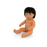 Baby Doll with Hair - Asian Boy 38cm - Modern Teaching Aids NZ