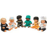 Multicultural Dolls with 3 Clothing Sets 38 cm (H) - Modern Teaching Aids NZ