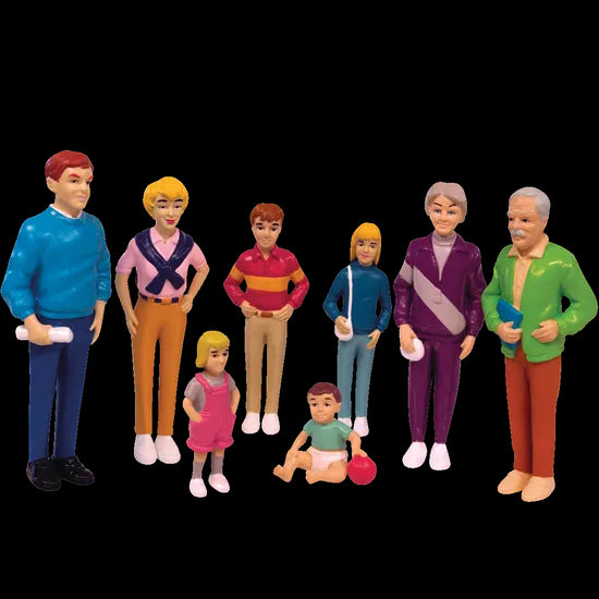 Caucasian Family - Modern Teaching Aids NZ