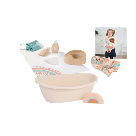 Miniland Doll Bathtime Care Set - Modern Teaching Aids NZ