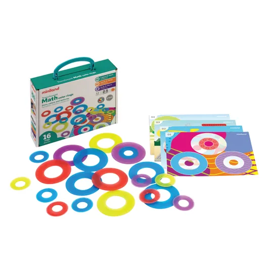 Translucent Colour Rings - 20 pieces - Modern Teaching Aids NZ