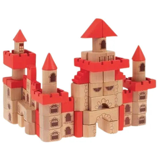 Stacking Castle 100 Pieces - Modern Teaching Aids NZ