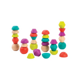 Towering Wooden Blocks - 30 pieces - Modern Teaching Aids NZ