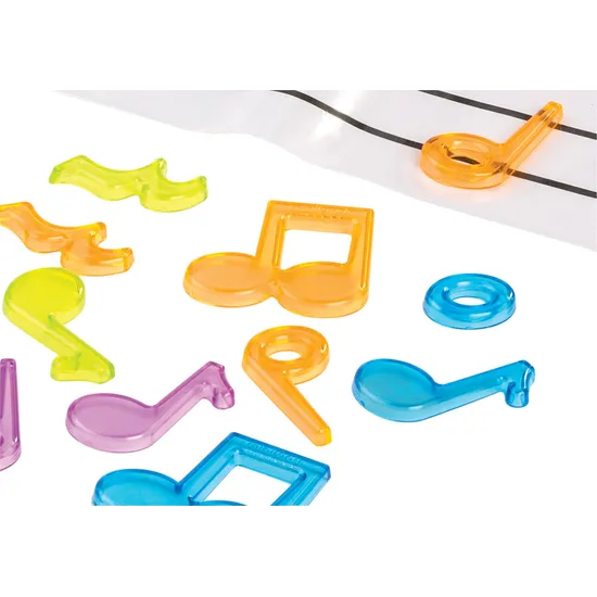 Translucent Musical Counters - 97 pieces - Modern Teaching Aids NZ