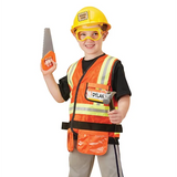 Melissa & Doug - Construction Worker Costume Set Single - Modern Teaching Aids NZ