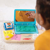 M&D - Wooden Work & Play Desktop - Modern Teaching Aids NZ