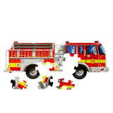 Melissa & Doug Giant Fire Truck Floor Puzzle - 24 Pieces