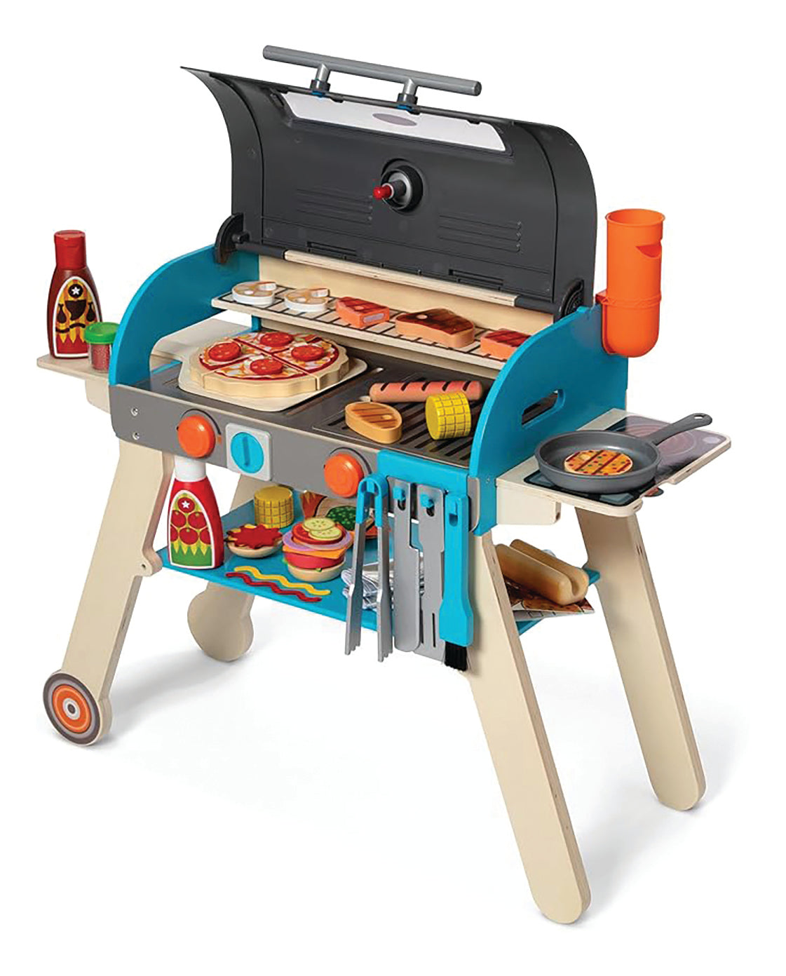 M&D - Deluxe Grill & Pizza Oven Play Set - Modern Teaching Aids NZ
