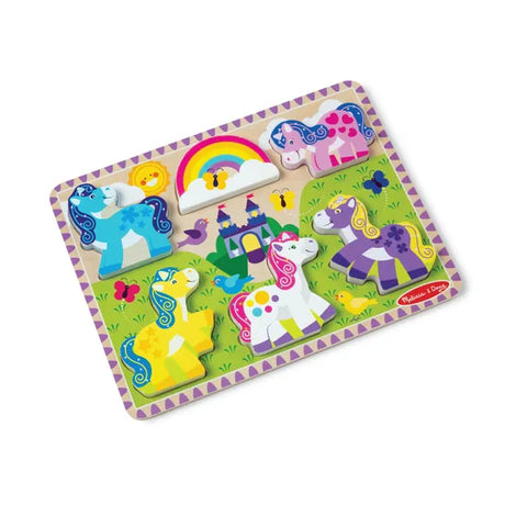 Melissa & Doug Unicorn Chunky Puzzle