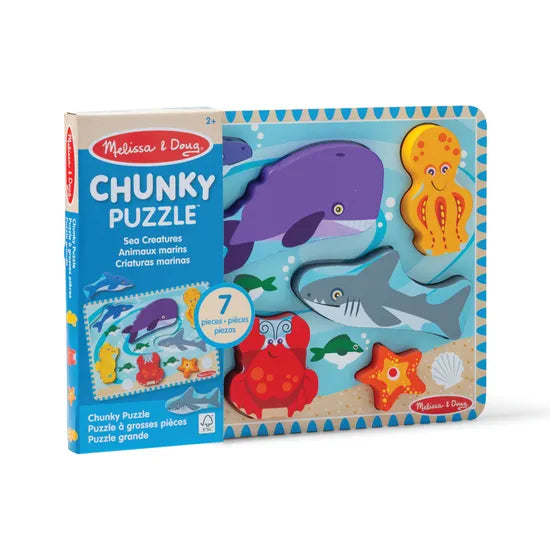 Melissa & Doug Sea Life Chunky Puzzle