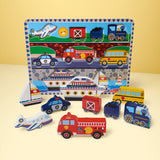 M&D Chunky Vehicle Puzzle - Modern Teaching Aids NZ