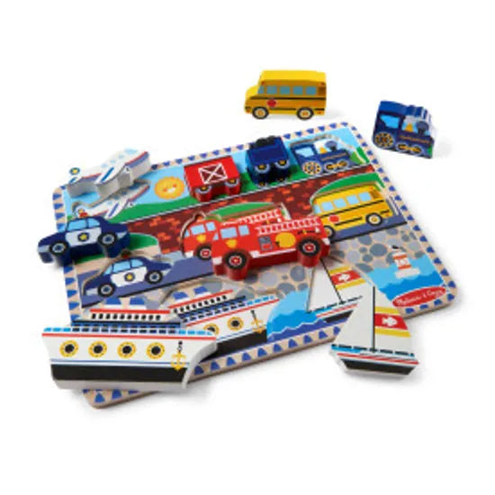 M&D - Vehicles Chunky Puzzle