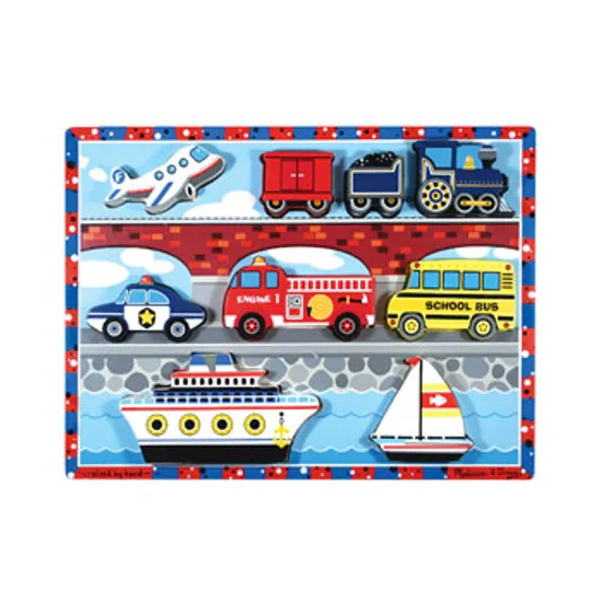 M&D - Vehicles Chunky Puzzle