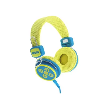 Kid Safe Volume Limited Headphone - Yellow & Blue, Set of 6 - Modern Teaching Aids NZ