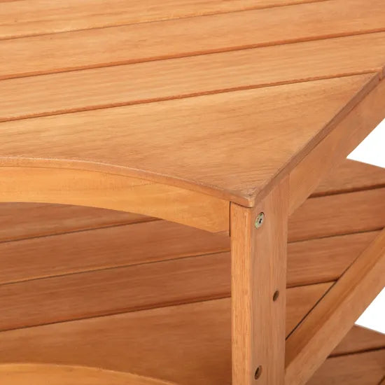 Harmony Education - Outdoor Shelf - Curved - Modern Teaching Aids NZ