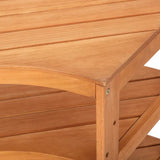 Harmony Education - Outdoor Shelf - Curved - Modern Teaching Aids NZ