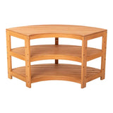 Harmony Education - Outdoor Shelf - Curved - Modern Teaching Aids NZ