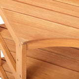 Harmony Education - Outdoor Shelf - Curved - Modern Teaching Aids NZ